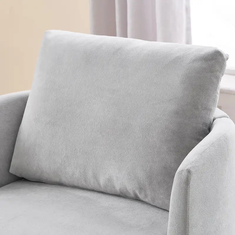 Sillón giratorio Chenilla 360 con diseño ergonómico curvo y capacidad de peso de 200 kg