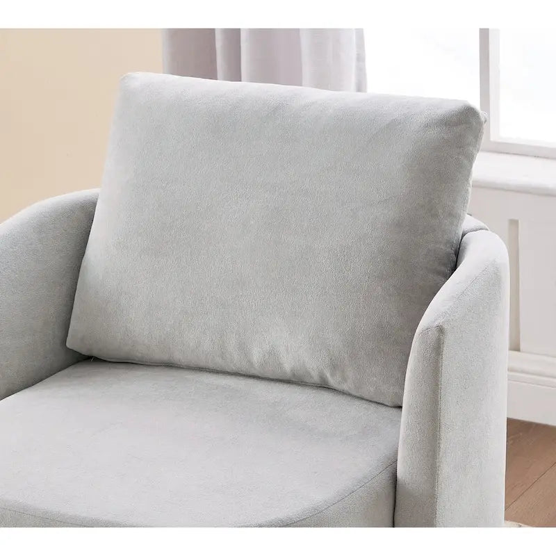 Sillón giratorio Chenilla 360 con diseño ergonómico curvo y capacidad de peso de 200 kg