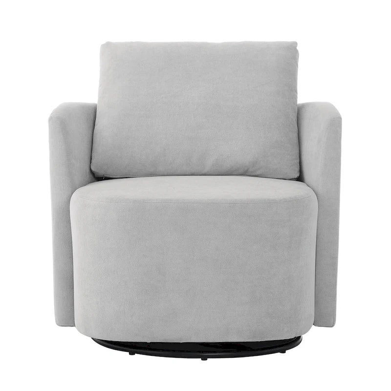 Sillón giratorio Chenilla 360 con diseño ergonómico curvo y capacidad de peso de 200 kg