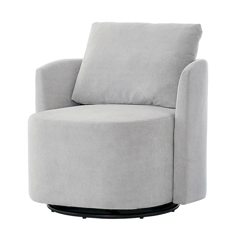 Sillón giratorio Chenilla 360 con diseño ergonómico curvo y capacidad de peso de 200 kg