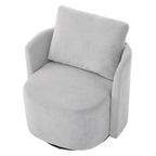 Sillón giratorio Chenilla 360 con diseño ergonómico curvo y capacidad de peso de 200 kg