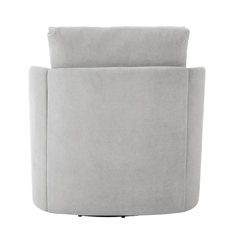 Sillón giratorio Chenilla 360 con diseño ergonómico curvo y capacidad de peso de 200 kg