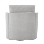 Sillón giratorio Chenilla 360 con diseño ergonómico curvo y capacidad de peso de 200 kg