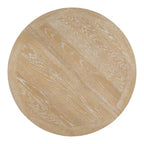 Juego de comedor de madera de 5 piezas con mesa redonda extensible y 4 sillas