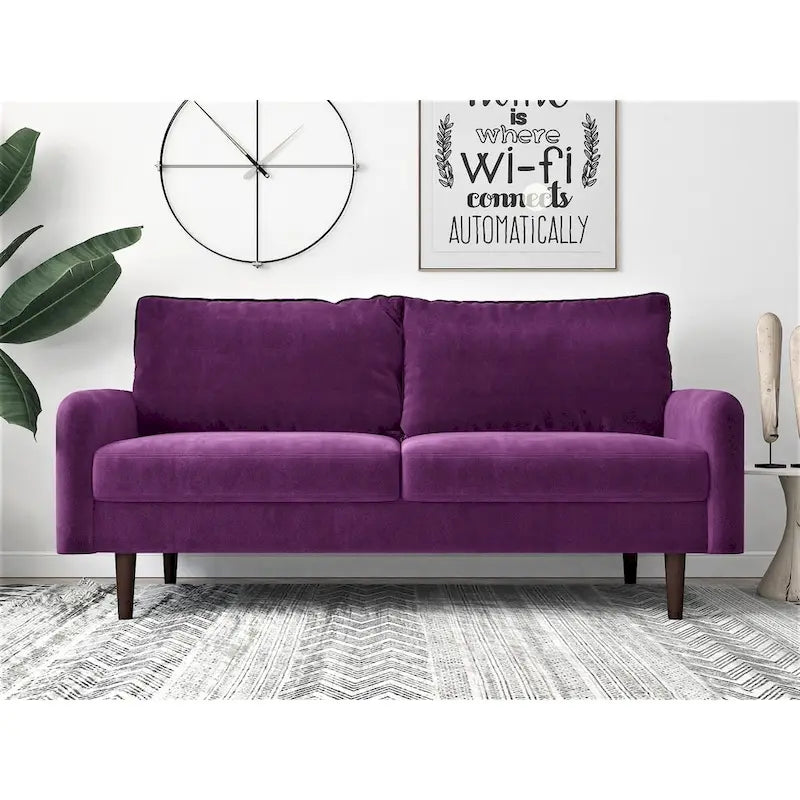 Sofá de 2 plazas de estilo europeo Vivo Velvet