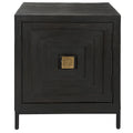 Mesa auxiliar/Armario geométrico Aiken de Uttermost - 22W x 26H x 20D