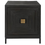 Mesa auxiliar/Armario geométrico Aiken de Uttermost - 22W x 26H x 20D