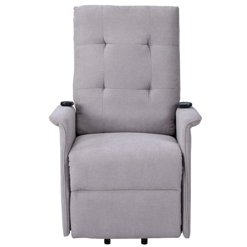 Orisfur. Sillón elevador eléctrico para personas mayores con función de masaje ajustable Sillón reclinable para sala de estar