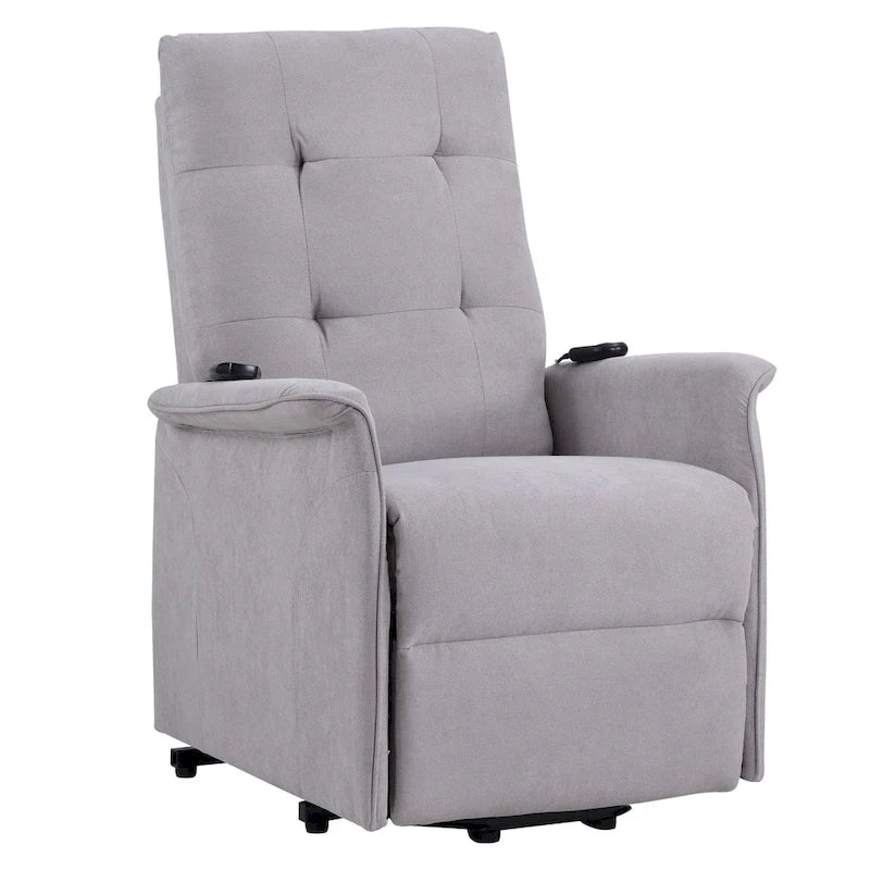 Orisfur. Sillón elevador eléctrico para personas mayores con función de masaje ajustable Sillón reclinable para sala de estar