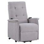 Orisfur. Sillón elevador eléctrico para personas mayores con función de masaje ajustable Sillón reclinable para sala de estar