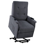 Orisfur. Sillón elevador eléctrico para personas mayores con función de masaje ajustable Sillón reclinable para sala de estar