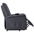 Orisfur. Sillón elevador eléctrico para personas mayores con función de masaje ajustable Sillón reclinable para sala de estar