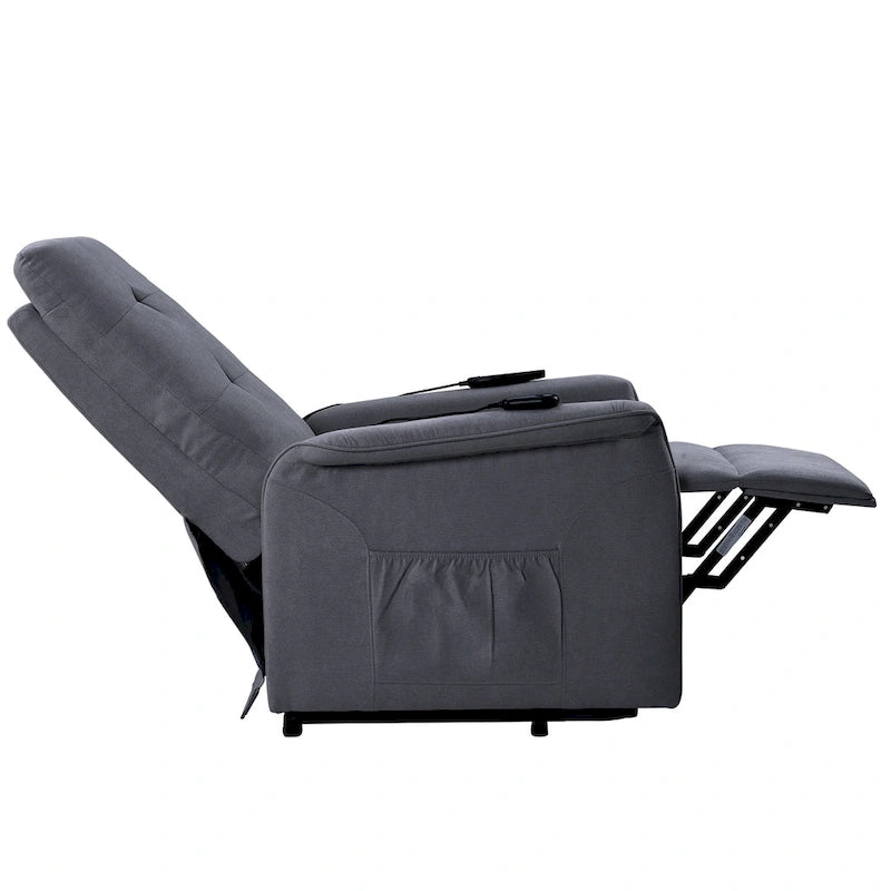Orisfur. Sillón elevador eléctrico para personas mayores con función de masaje ajustable Sillón reclinable para sala de estar