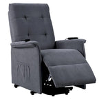 Orisfur. Sillón elevador eléctrico para personas mayores con función de masaje ajustable Sillón reclinable para sala de estar