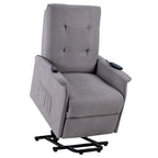 Orisfur. Sillón elevador eléctrico para personas mayores con función de masaje ajustable Sillón reclinable para sala de estar