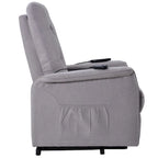 Orisfur. Sillón elevador eléctrico para personas mayores con función de masaje ajustable Sillón reclinable para sala de estar