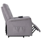 Orisfur. Sillón elevador eléctrico para personas mayores con función de masaje ajustable Sillón reclinable para sala de estar