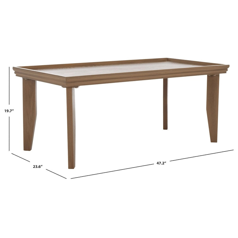 Mesa de centro Asthildur de SAFAVIEH - 47 L x 24 P x 20 A - 47 An x 24 P x 20 Al