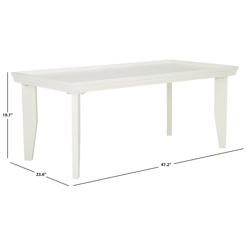 Mesa de centro Asthildur de SAFAVIEH - 47 L x 24 P x 20 A - 47 An x 24 P x 20 Al