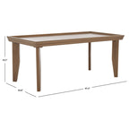 Mesa de centro Asthildur de SAFAVIEH - 47 L x 24 P x 20 A - 47 An x 24 P x 20 Al