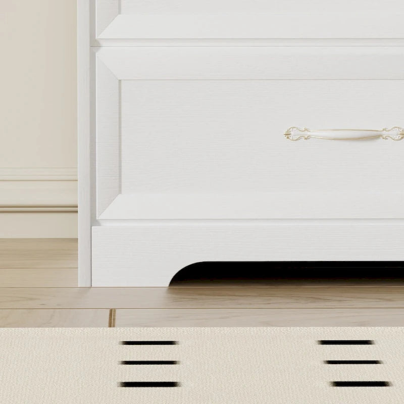 47.8 Cómoda moderna de dormitorio con 6 cajones - N/A