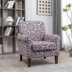 Sillón tapizado multicolor / liso / de un solo asiento