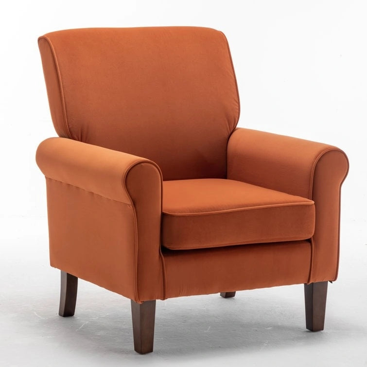 Sillón tapizado multicolor / liso / de un solo asiento