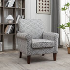 Sillón tapizado multicolor / liso / de un solo asiento