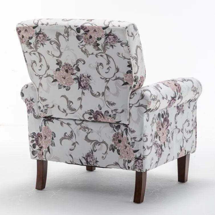 Sillón tapizado multicolor / liso / de un solo asiento