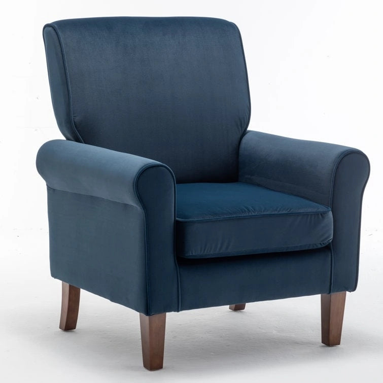Sillón tapizado multicolor / liso / de un solo asiento