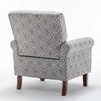 Sillón tapizado multicolor / liso / de un solo asiento