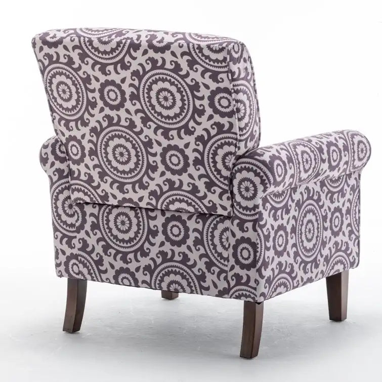 Sillón tapizado multicolor / liso / de un solo asiento