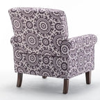 Sillón tapizado multicolor / liso / de un solo asiento