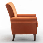 Sillón tapizado multicolor / liso / de un solo asiento