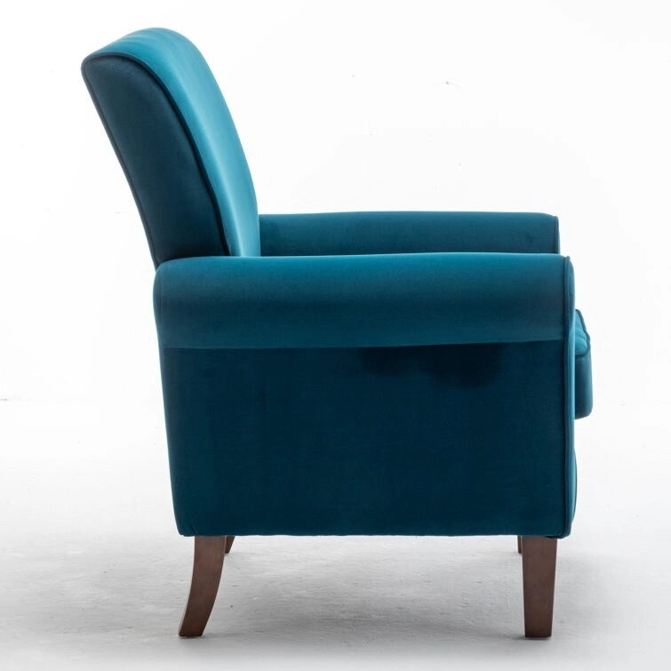 Sillón tapizado multicolor / liso / de un solo asiento