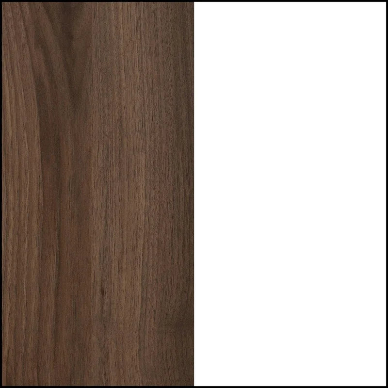 Despensa de cocina en imitación mármol blanco / piedra negra / nogal / roble gris y blanco – 4 estilos, montaje para 1 persona