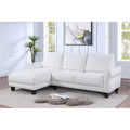 Sofá seccional ancho Belle Sherpa 96 con chaise longue a la izquierda