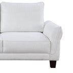 Sofá seccional ancho Belle Sherpa 96 con chaise longue a la izquierda