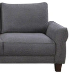 Sofá seccional ancho Belle Sherpa 96 con chaise longue a la izquierda
