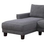 Sofá seccional ancho Belle Sherpa 96 con chaise longue a la izquierda