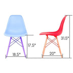 Silla de comedor de polipiel gris frío, patas de acero negro, 1 asiento